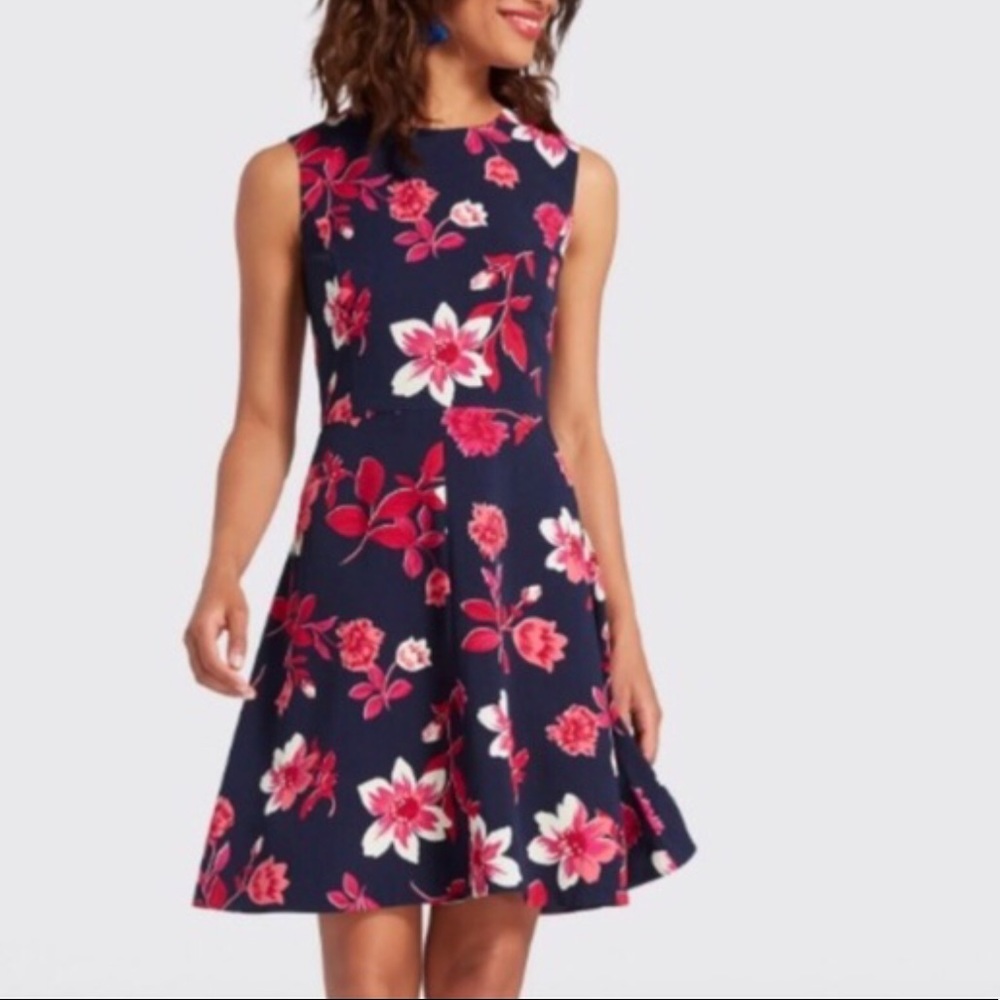 Draper James Darlington Floral Love Circle Dress